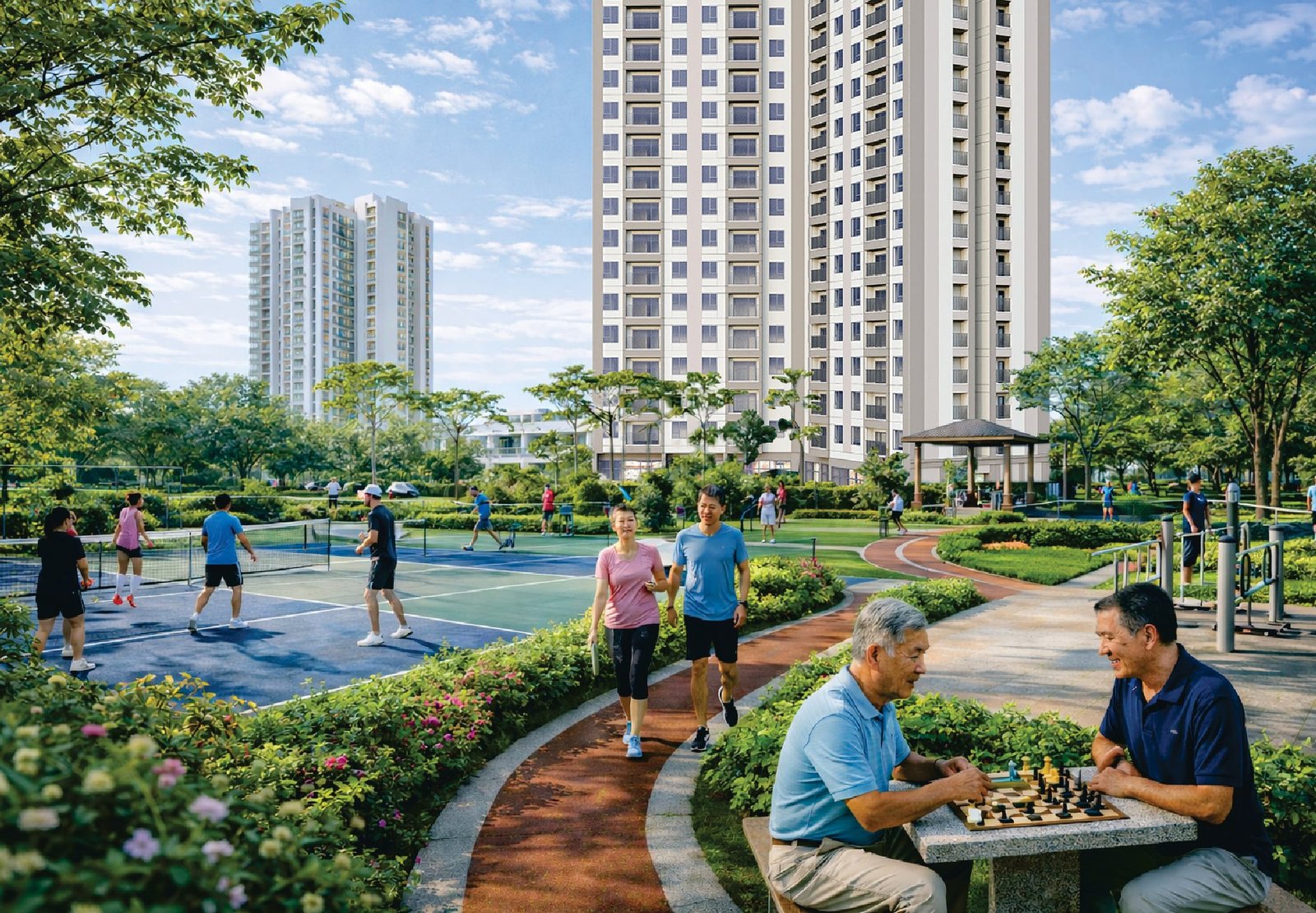 viha flora tiện ích giải trí